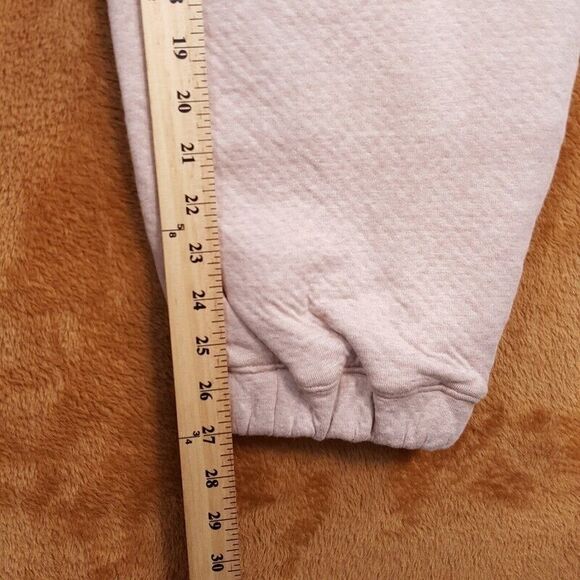 LUNYA Womens Pants Large Tan Pull On RESTORE DOUBLE FACED Lounge Jogger $198 - Picture 9 of 9